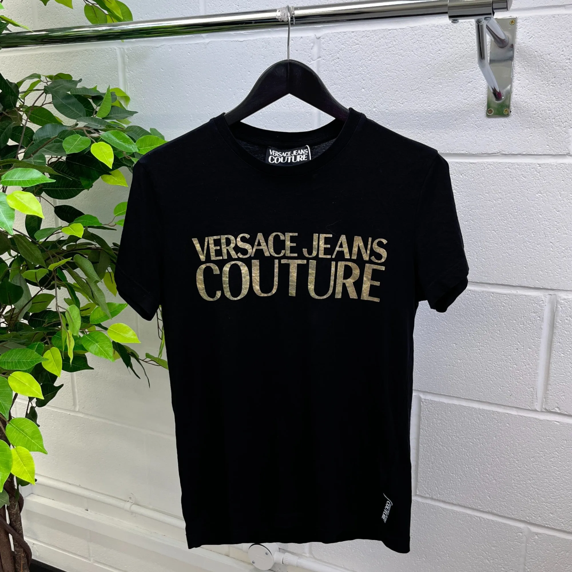 Men's Jeans Couture T-Shirt Black Size S