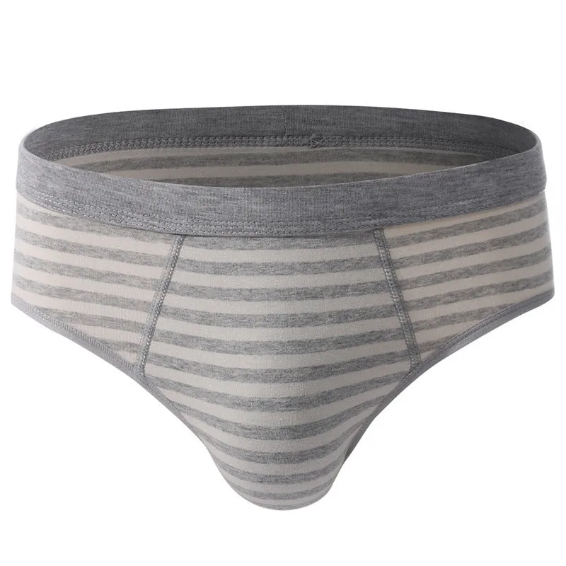 Men's Pure Cotton Mid Rise Triangle Underwear