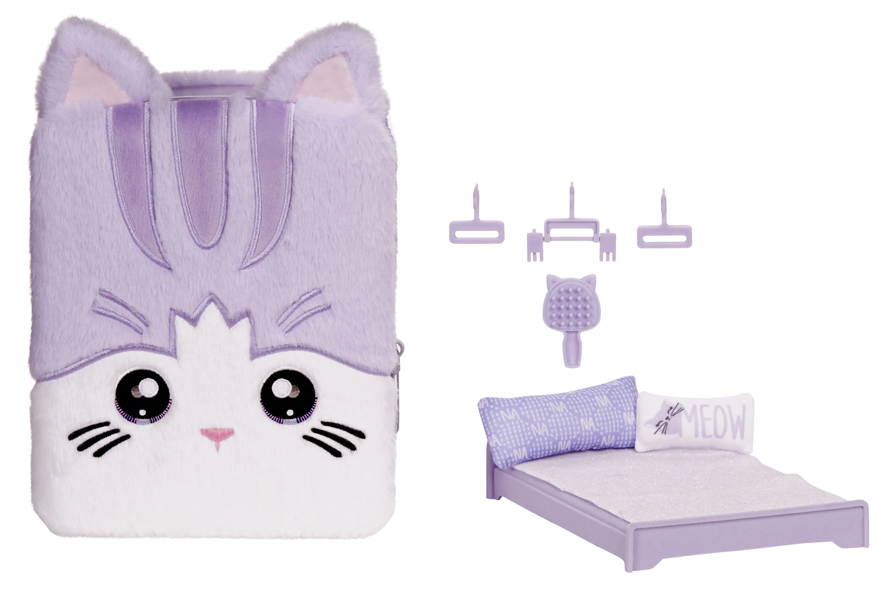 Na! Na! Na! Surprise 3 In 1 Series 3 Backpack Bedroom Lavender Kitty