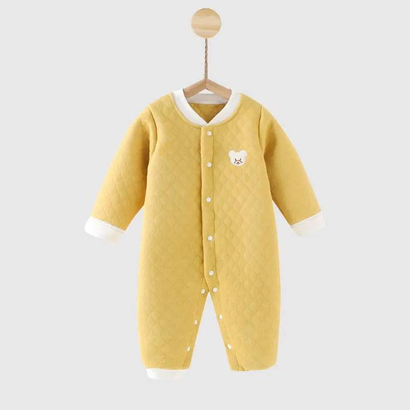 Newborn Baby Thermal Underwear Jumpsuit