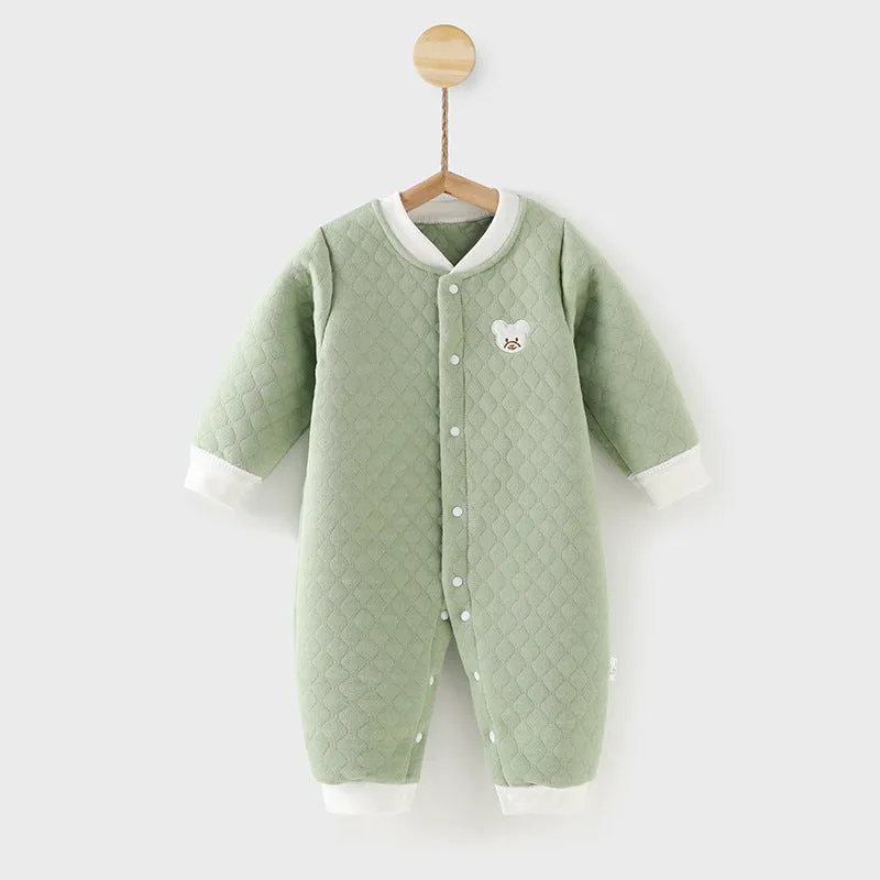 Newborn Baby Thermal Underwear Jumpsuit