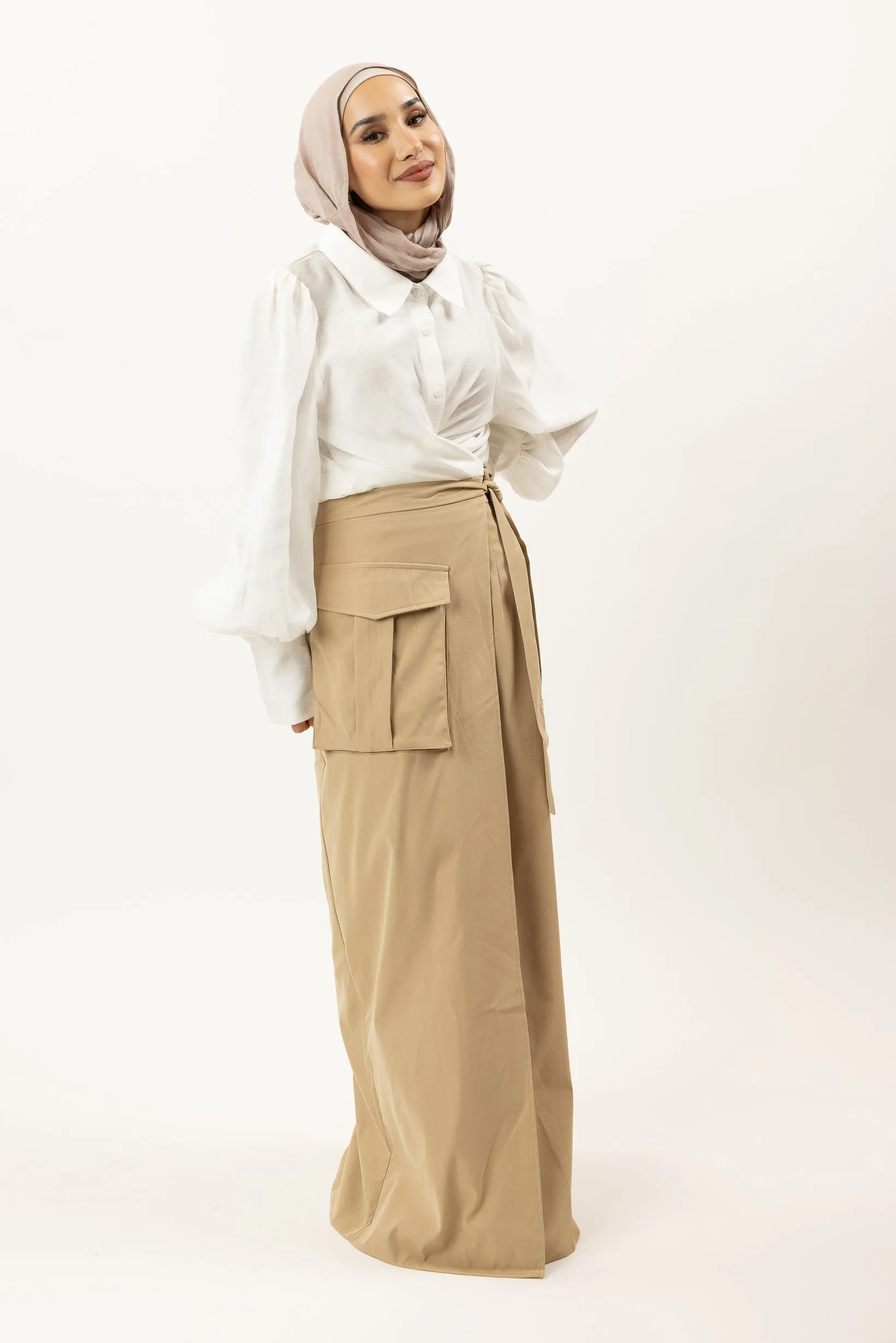 Nova Cargo Wrap Skirt