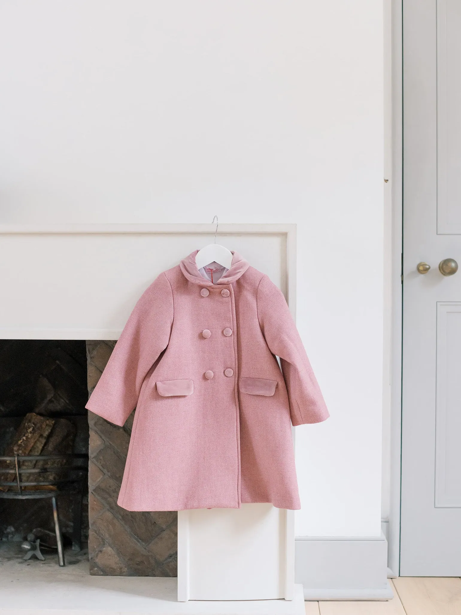 Pink Arrieta Girl Coat