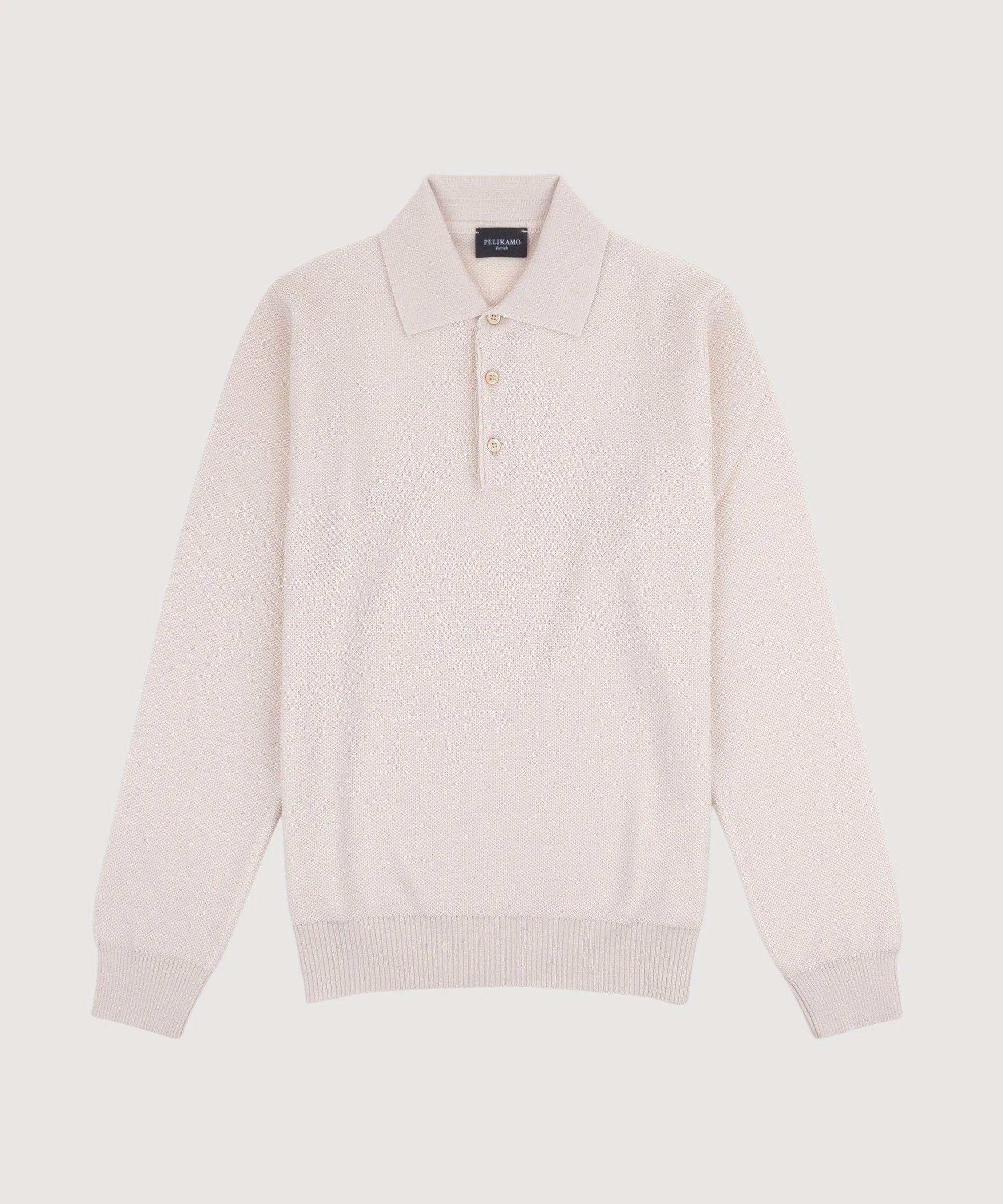 Polo Wool Pique Sweater