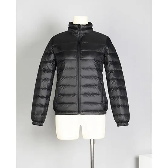 Quilted Cropped Lightweight Down Jacket