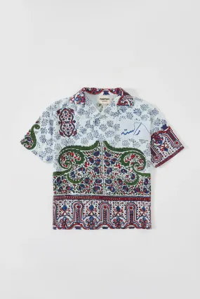 "KAHANI" HAND BLOCK PRINTED POLO SHIRT