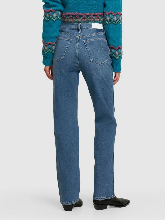 RE/DONE   90s High rise straight loose jeans 