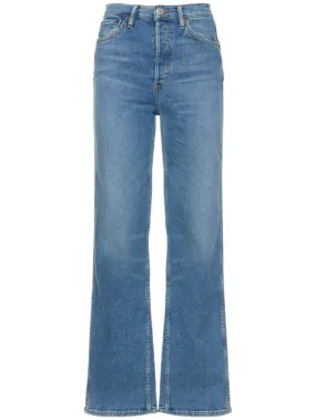 RE/DONE   90s High rise straight loose jeans 