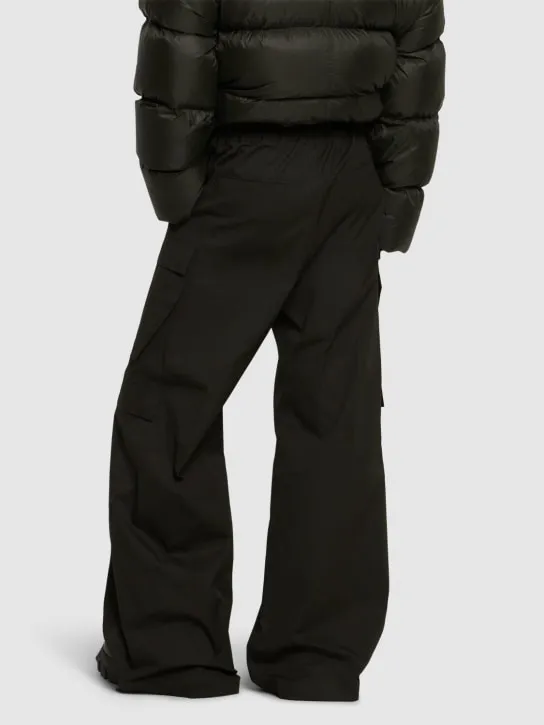 Rick Owens   Cargobelas Cargo stretch cotton pants 