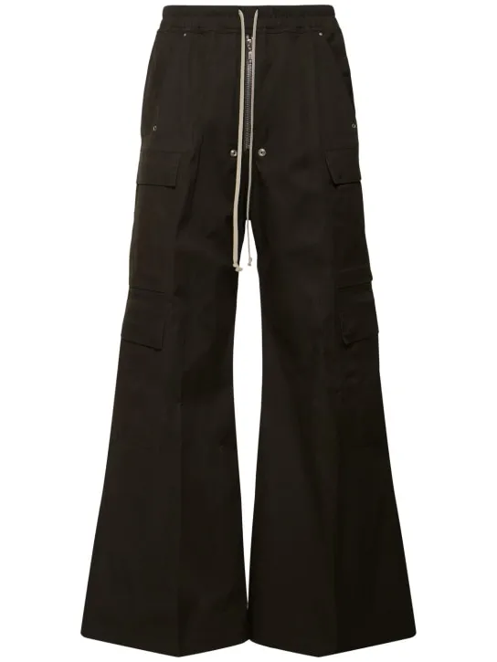 Rick Owens   Cargobelas Cargo stretch cotton pants 