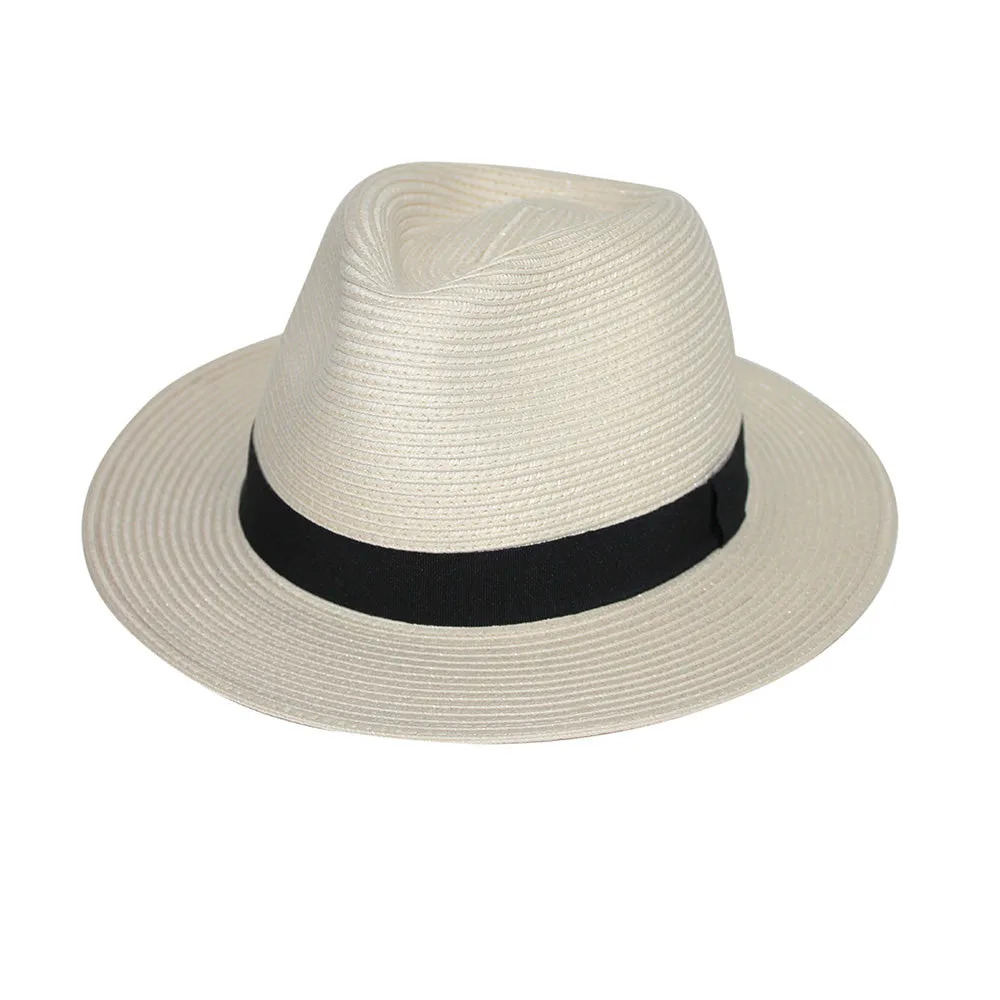 Rigon Apache Unisex Fedora - Ivory