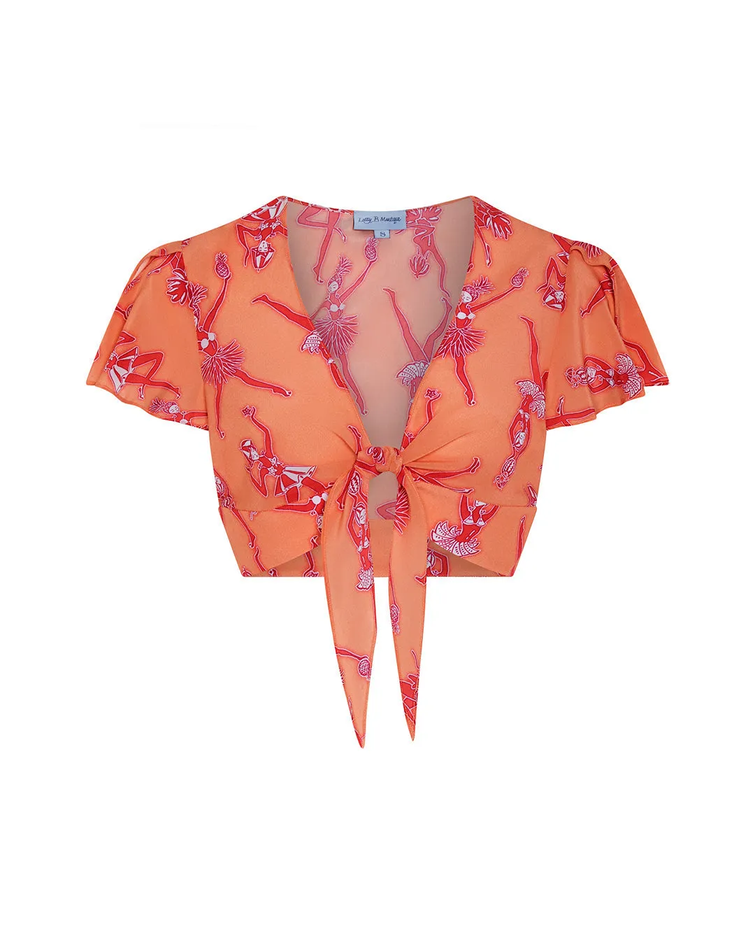 Silk Lyla Top FRUIT PUNCH