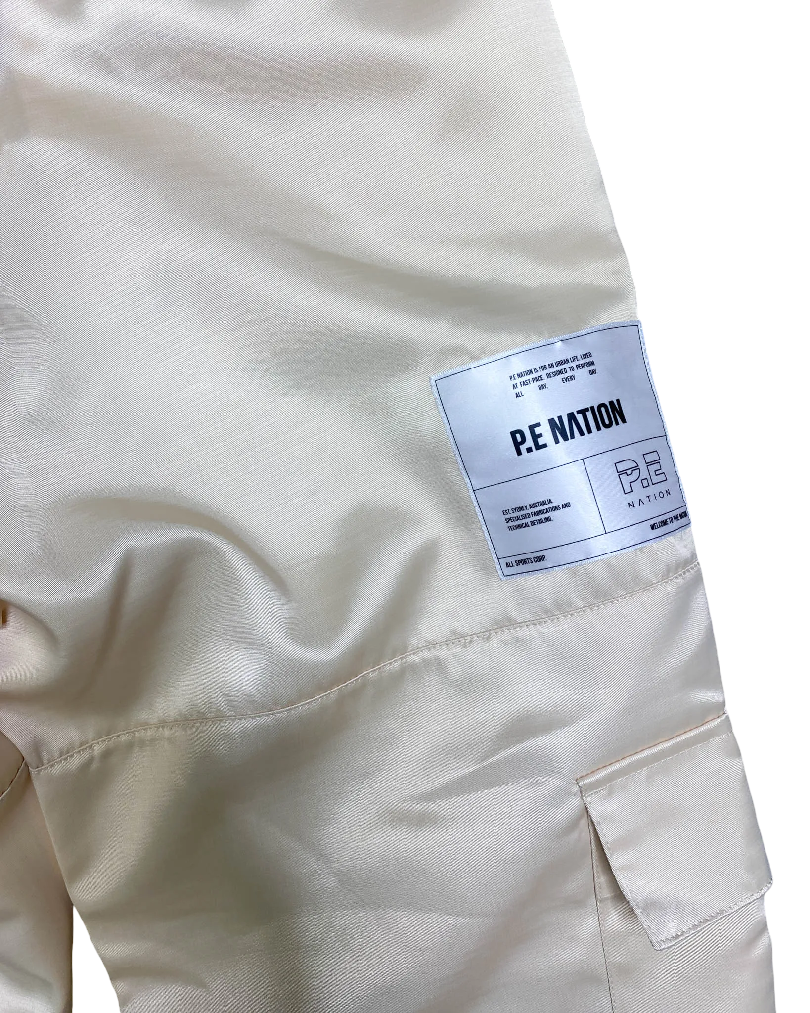 Size M - PE Nation Champagne Satin Pants