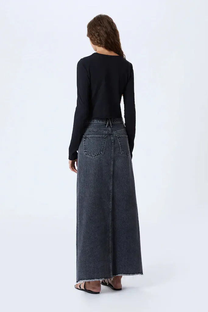 SLVRLAKE - Dallas Double Yoke Maxi Skirt - Last Stand