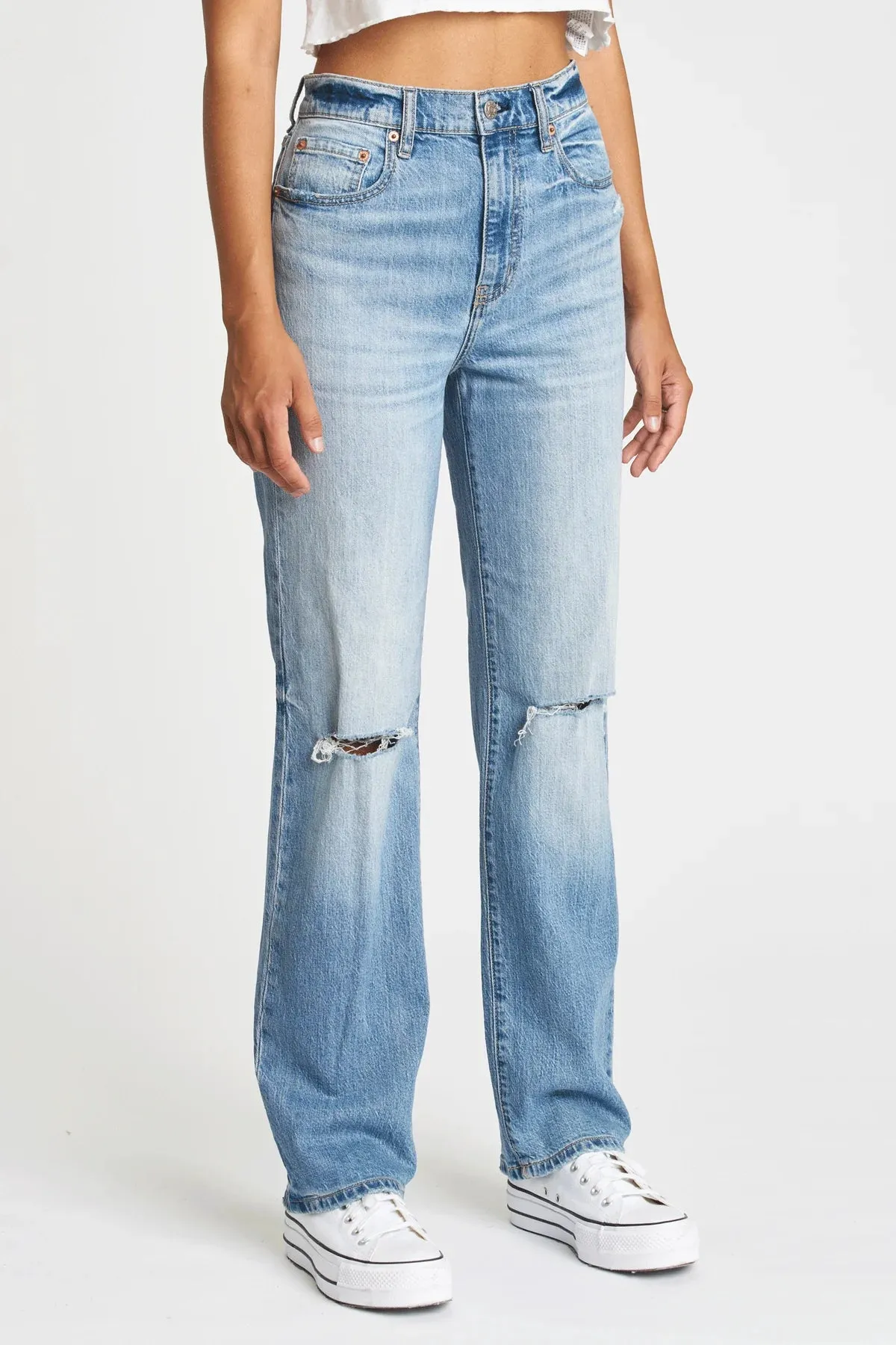 Sundaze High Rise Straight Jean ~ Fools Gold