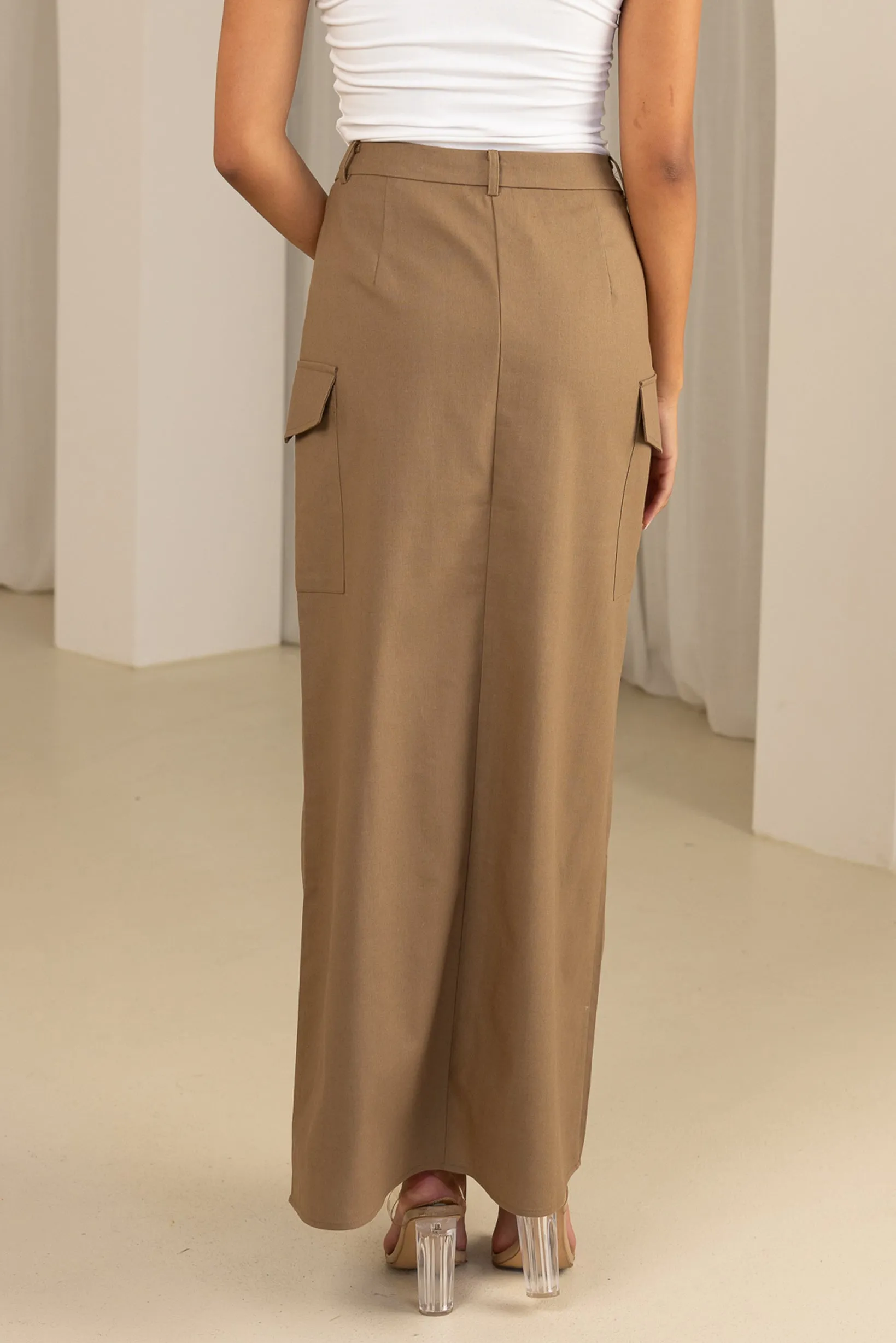 The Grand Utility Maxi Skirt