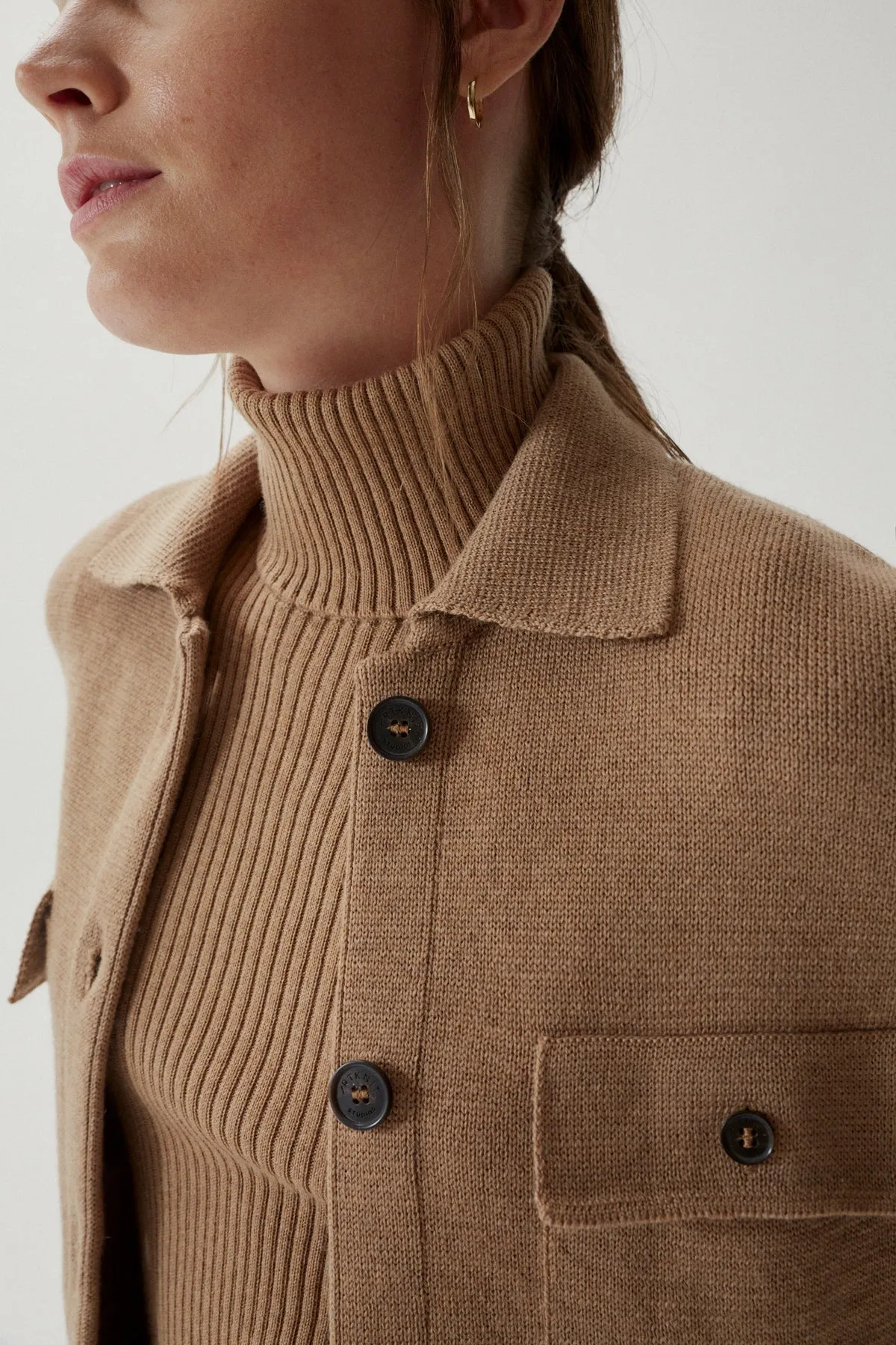 The Merino Wool Overshirt Jacket – Imperfect Version