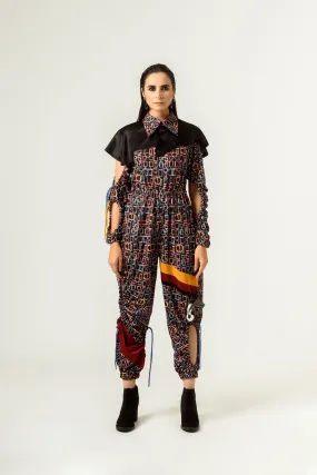 Torment Print Jumpsuit