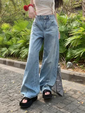 Vintage High Waist Wide Leg Jeans