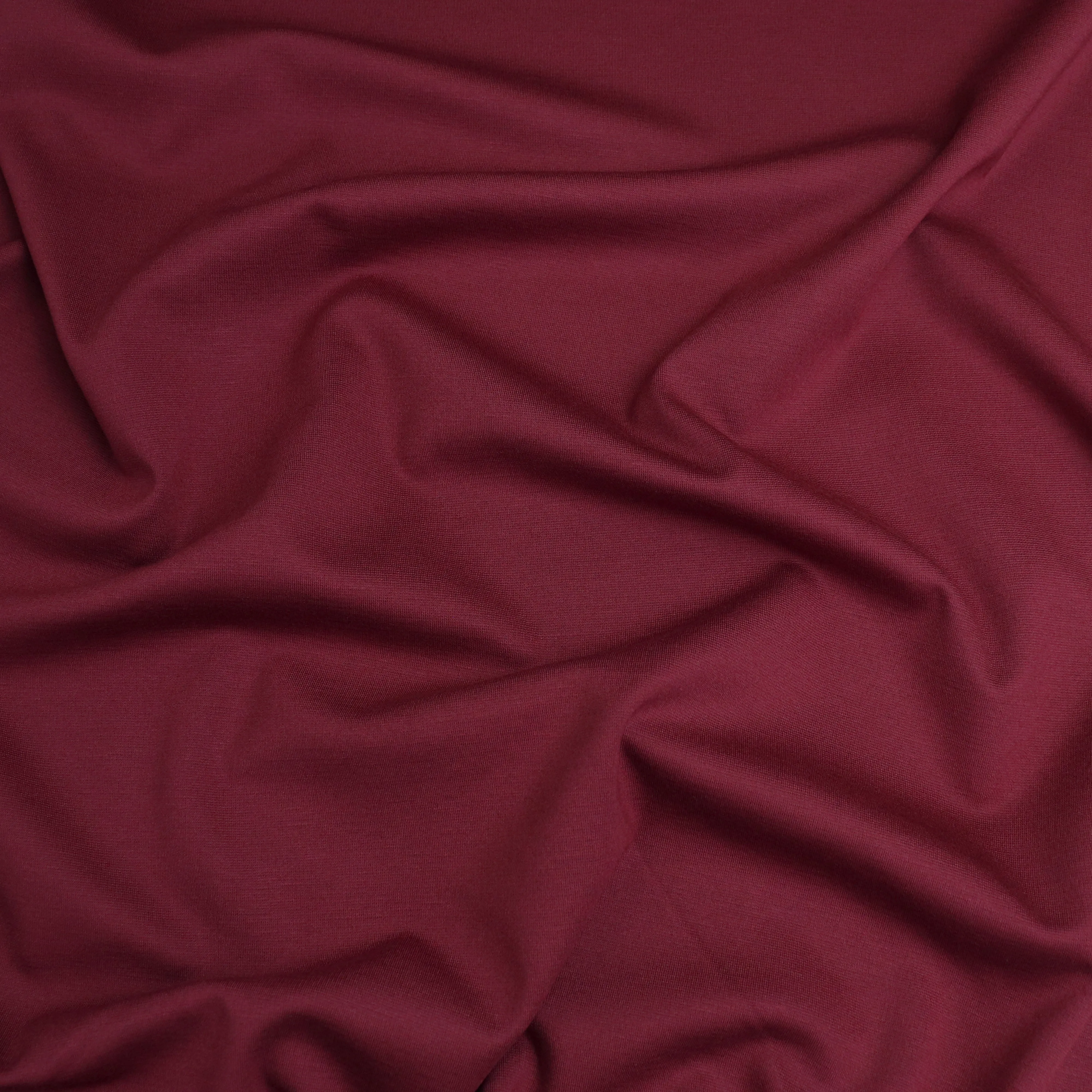 Viscose Ponte Di Roma - Burgundy