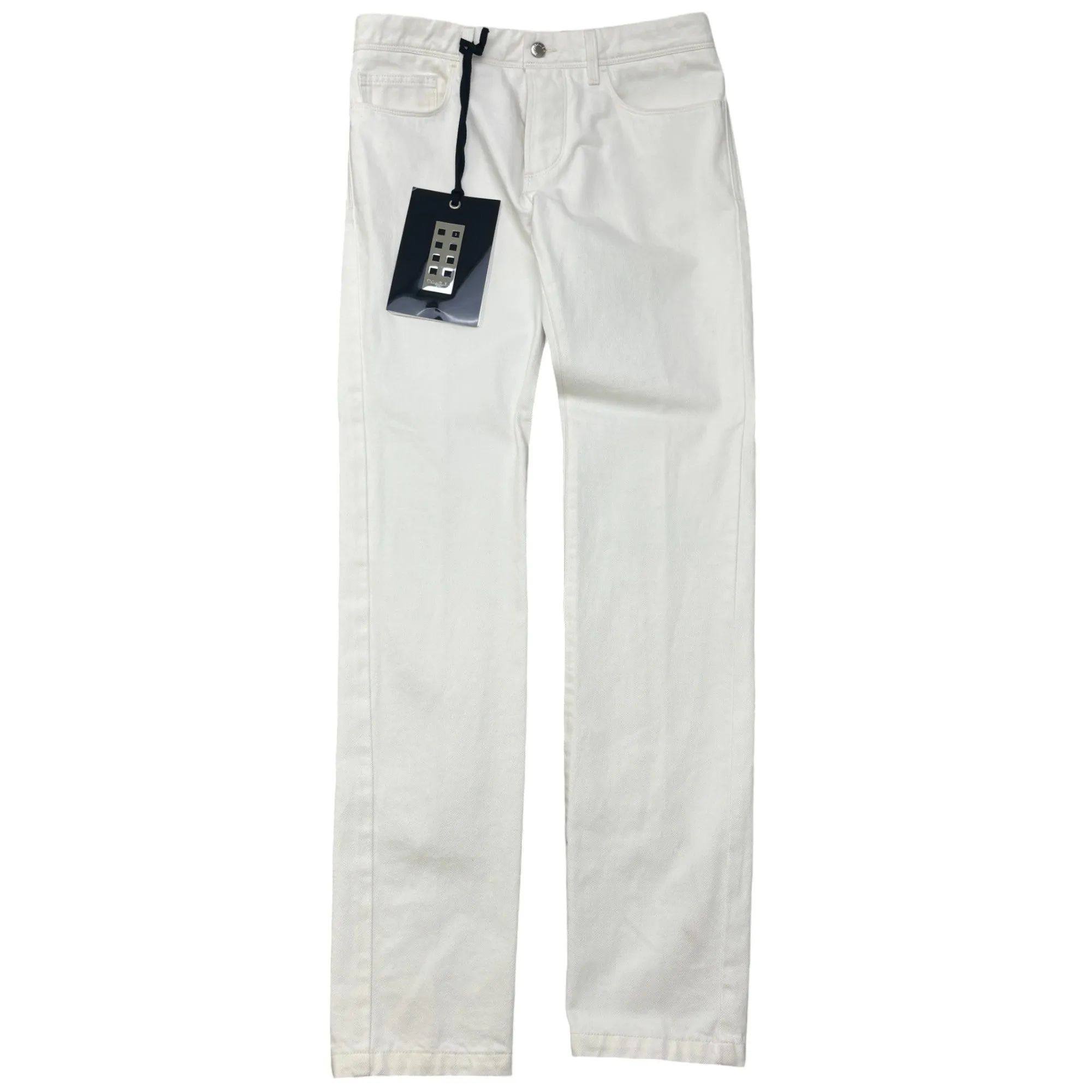 Women's Plain Jeans White Size IT 46 / UK 30