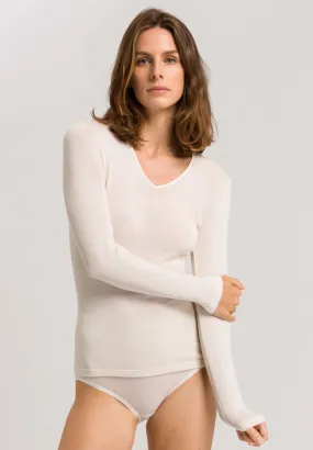 Woolen Silk Long Sleeve Shirt